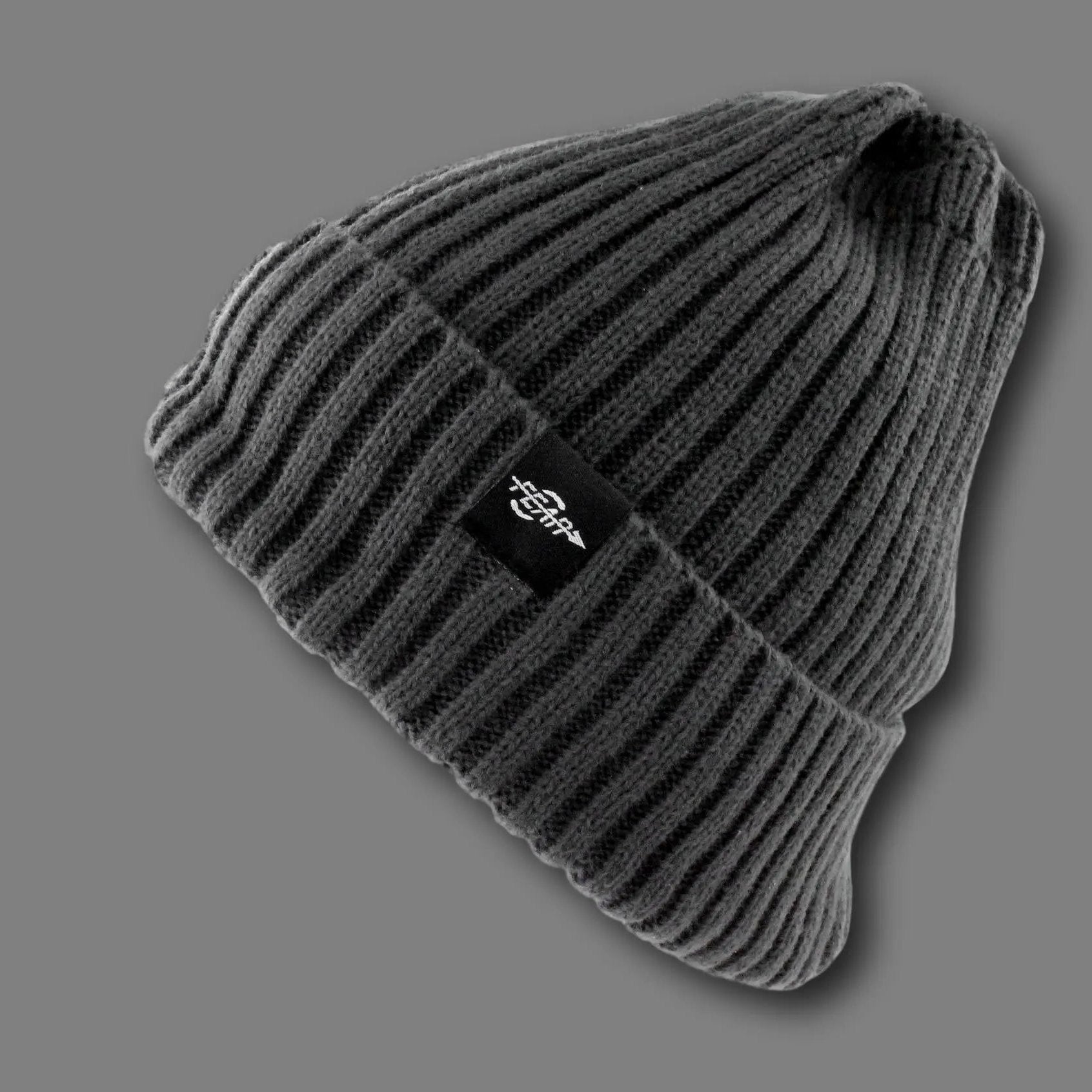 Black Plush Tactical Beanie – Ultra-Warm Wool Insulated Winter Hat - Lalex & Co