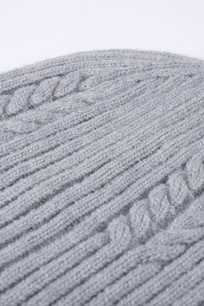 Cable-Knit Cuff Beanie Lalex & Co