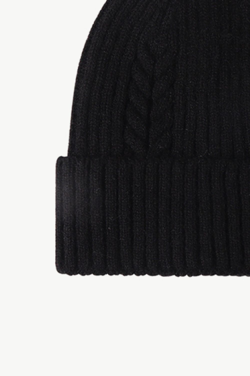 Cable-Knit Cuff Beanie Lalex & Co