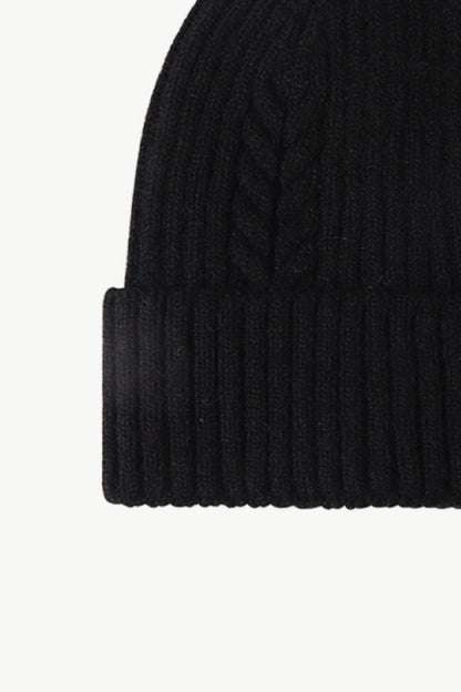 Cable-Knit Cuff Beanie Lalex & Co