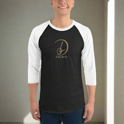 Lalex & Co 3/4 sleeve raglan shirt Lalex & Co