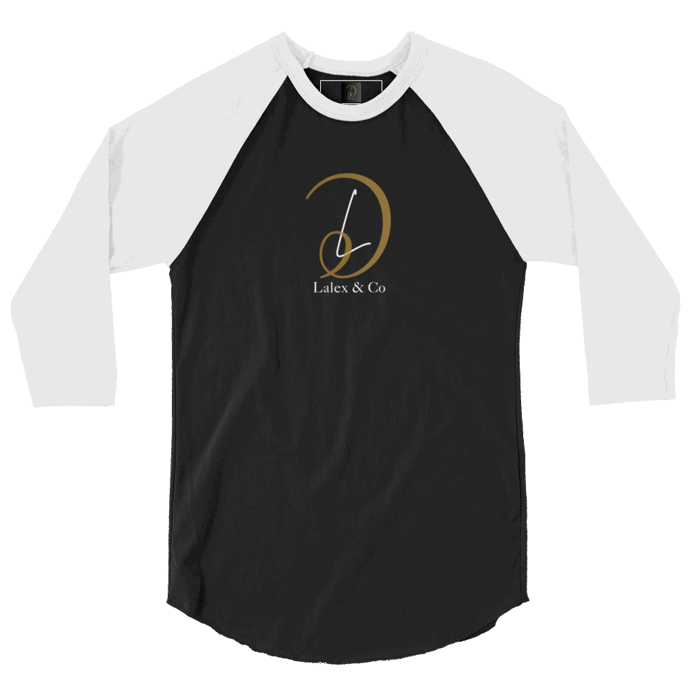 Lalex & Co 3/4 sleeve raglan shirt