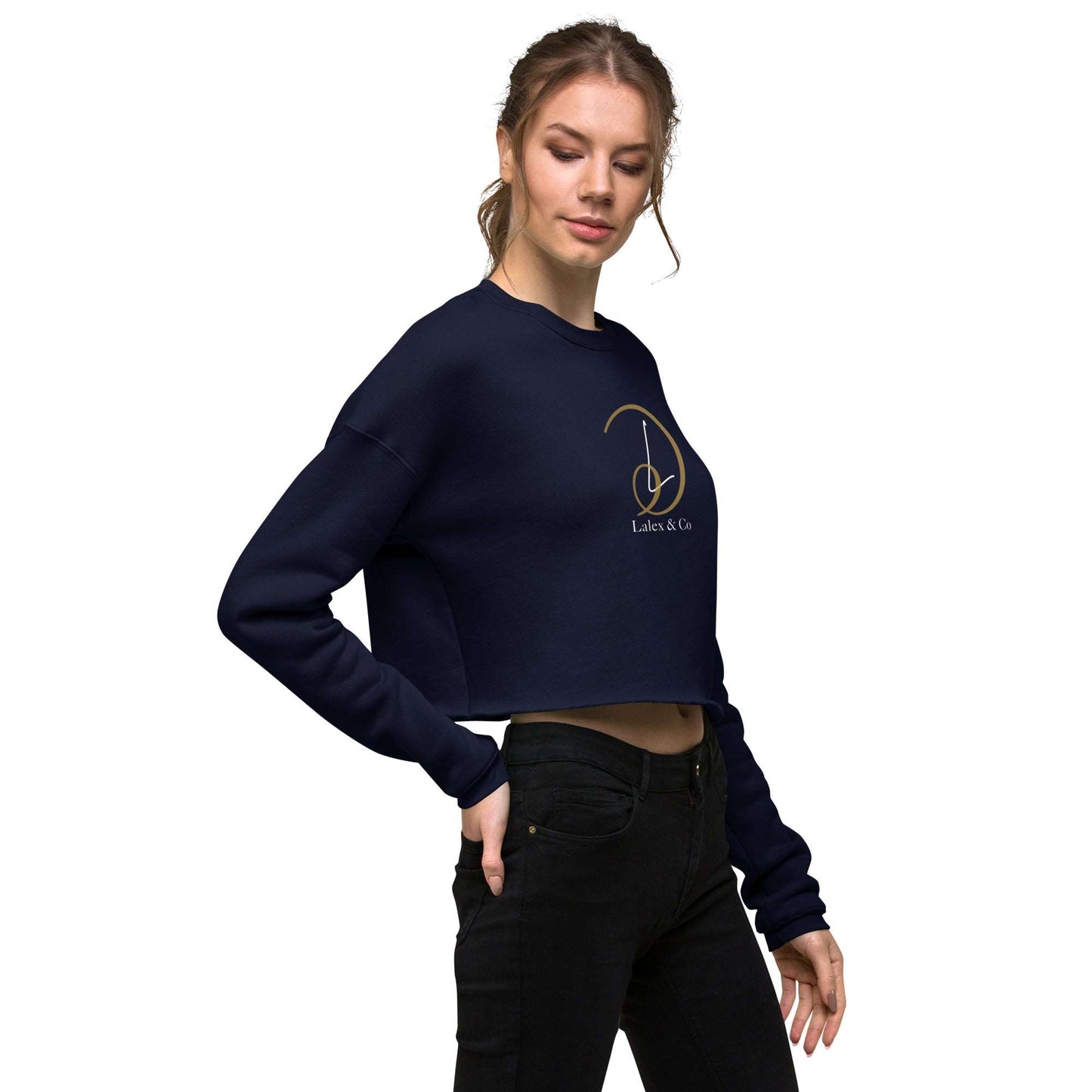 Lalex & Co Crop Sweatshirt Lalex & Co