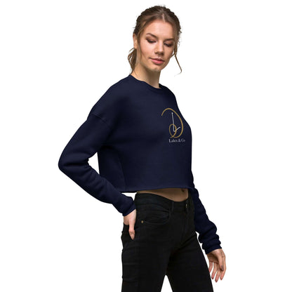 Lalex & Co Crop Sweatshirt Lalex & Co