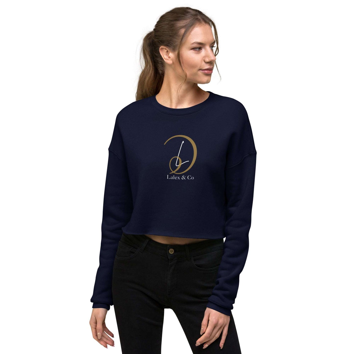 Lalex & Co Crop Sweatshirt Lalex & Co