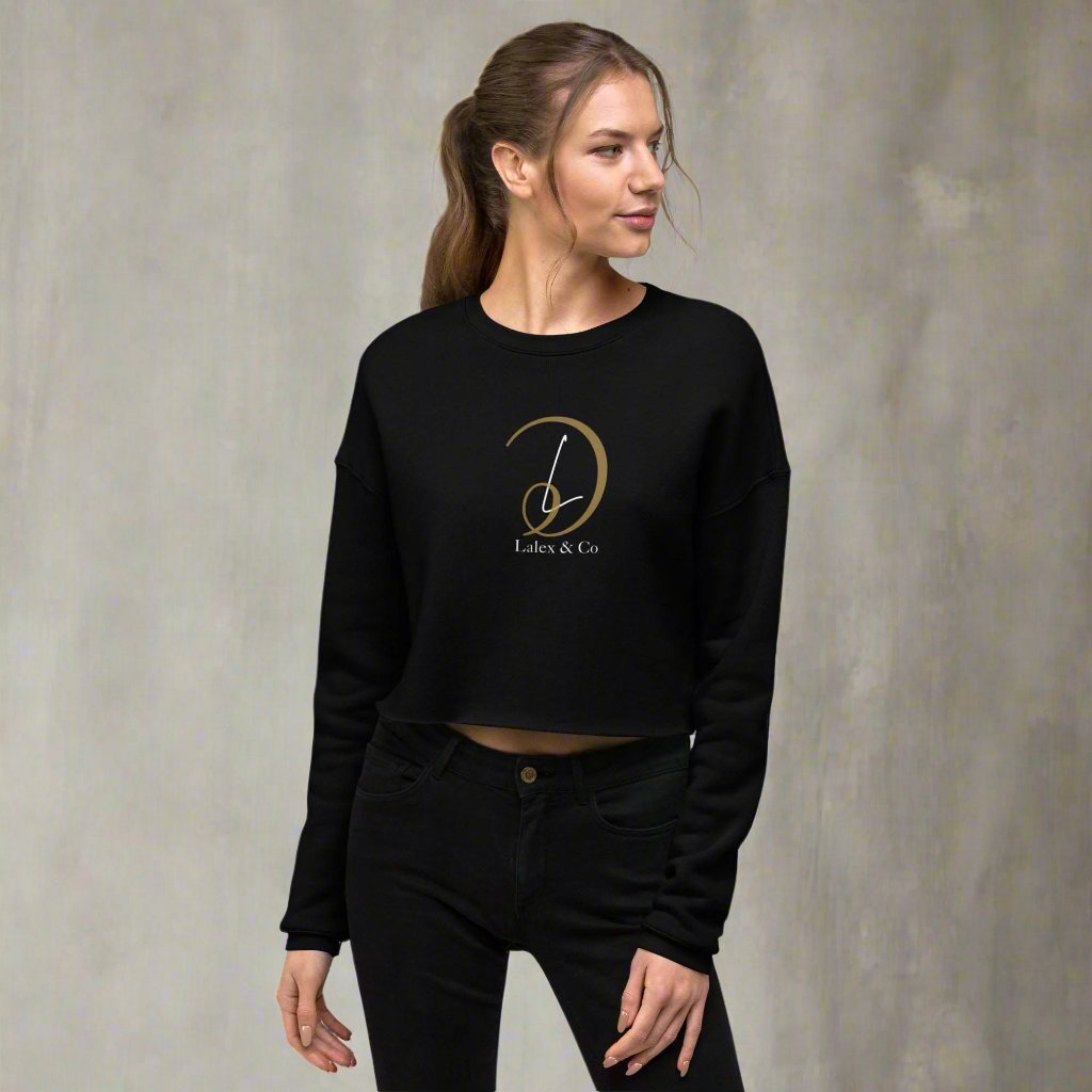 Lalex & Co Crop Sweatshirt Lalex & Co