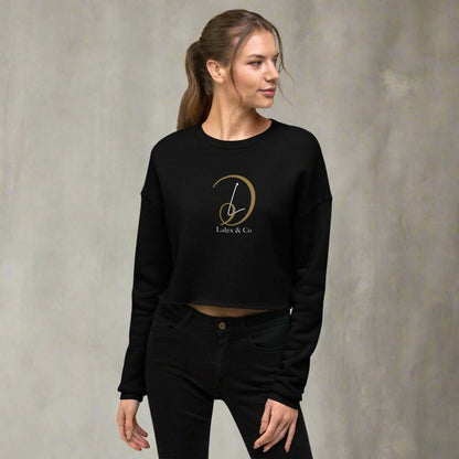 Lalex & Co Crop Sweatshirt Lalex & Co