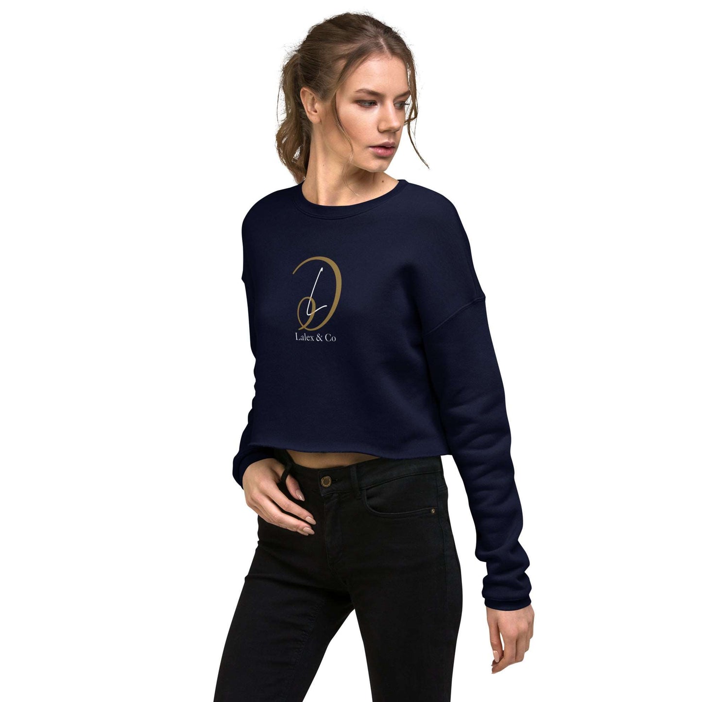 Lalex & Co Crop Sweatshirt Lalex & Co