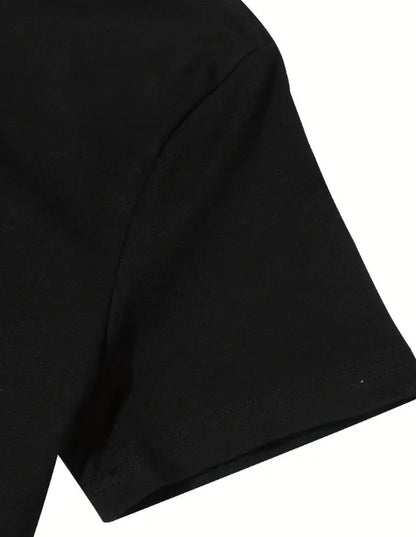 Men's Bear Graphic Tee – Casual, Outdoor Short Sleeve Round Neck Shirt - Lalex & Co