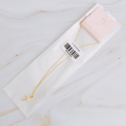 My Dear Crystal Cross Necklace – A Timeless Symbol of Faith and Love - Lalex & Co