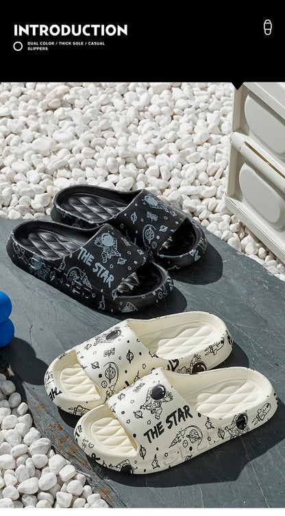 Cozy & Stylish Non-Slip Slippers – Perfect for Indoor & Outdoor Comfort