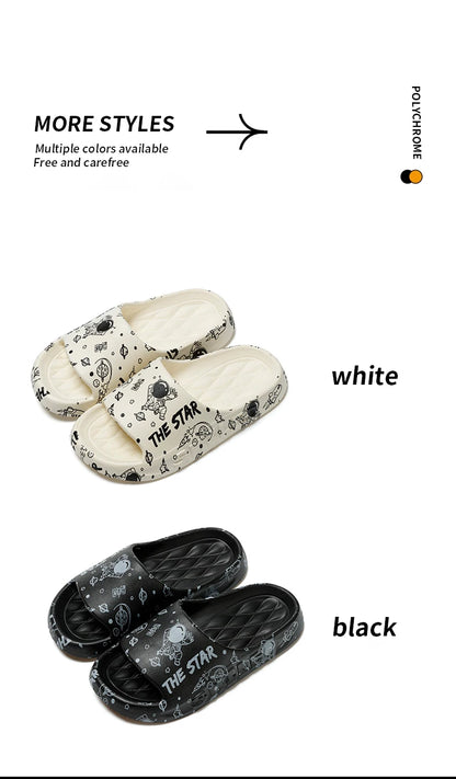 Cozy & Stylish Non-Slip Slippers – Perfect for Indoor & Outdoor Comfort