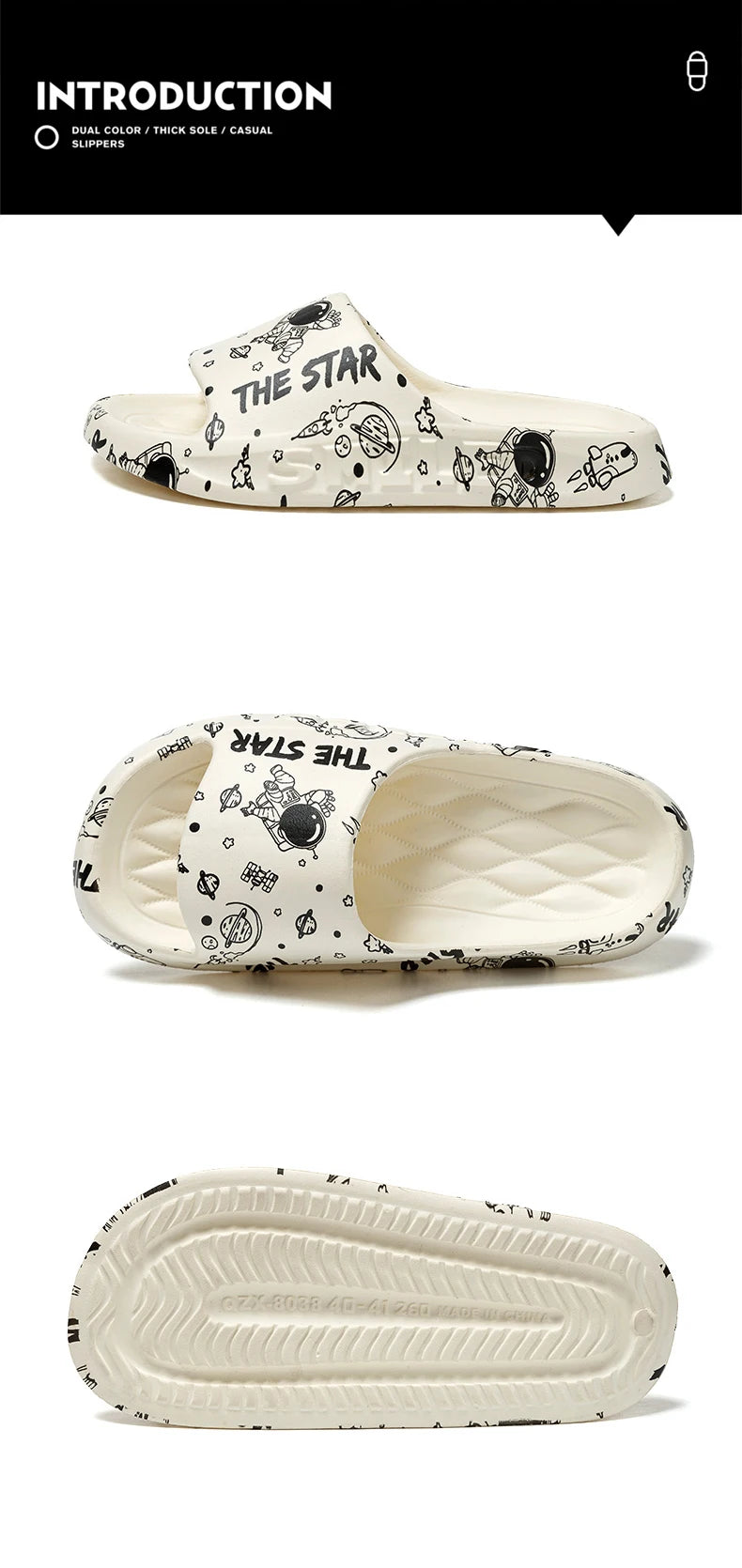 Cozy & Stylish Non-Slip Slippers – Perfect for Indoor & Outdoor Comfort