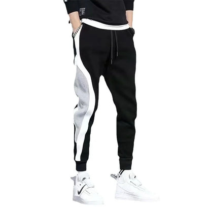 Versatile Men's Patchwork Sports Pants – Casual & Stylish Activewear for Running, Training, and Everyday Comfort