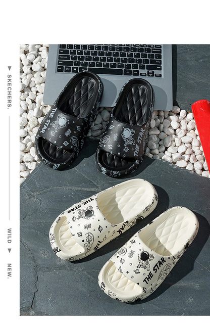 Cozy & Stylish Non-Slip Slippers – Perfect for Indoor & Outdoor Comfort