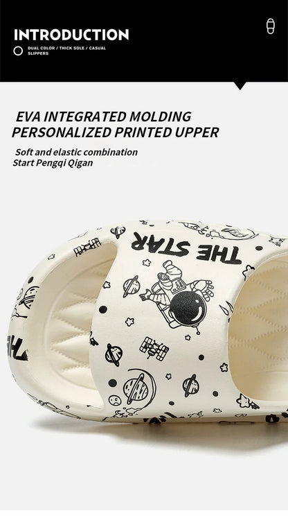 Cozy & Stylish Non-Slip Slippers – Perfect for Indoor & Outdoor Comfort