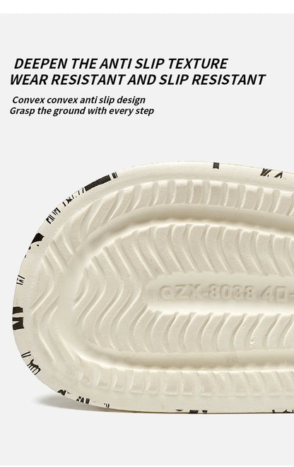 Cozy & Stylish Non-Slip Slippers – Perfect for Indoor & Outdoor Comfort